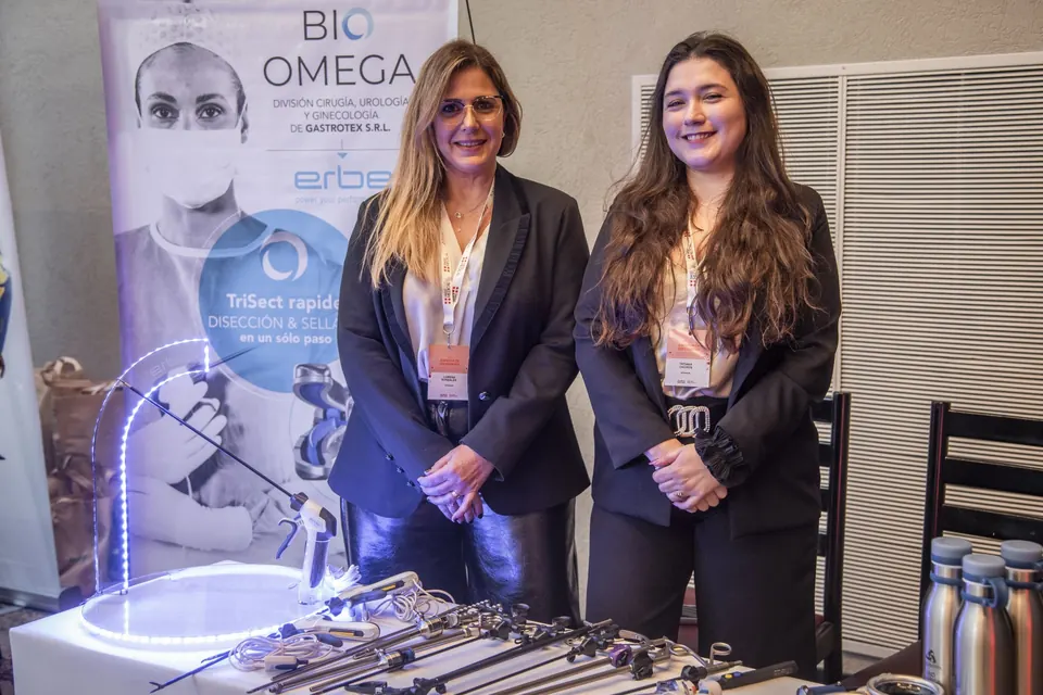 Stand de Gastrotex con equipamiento Bio Omega y erbe
